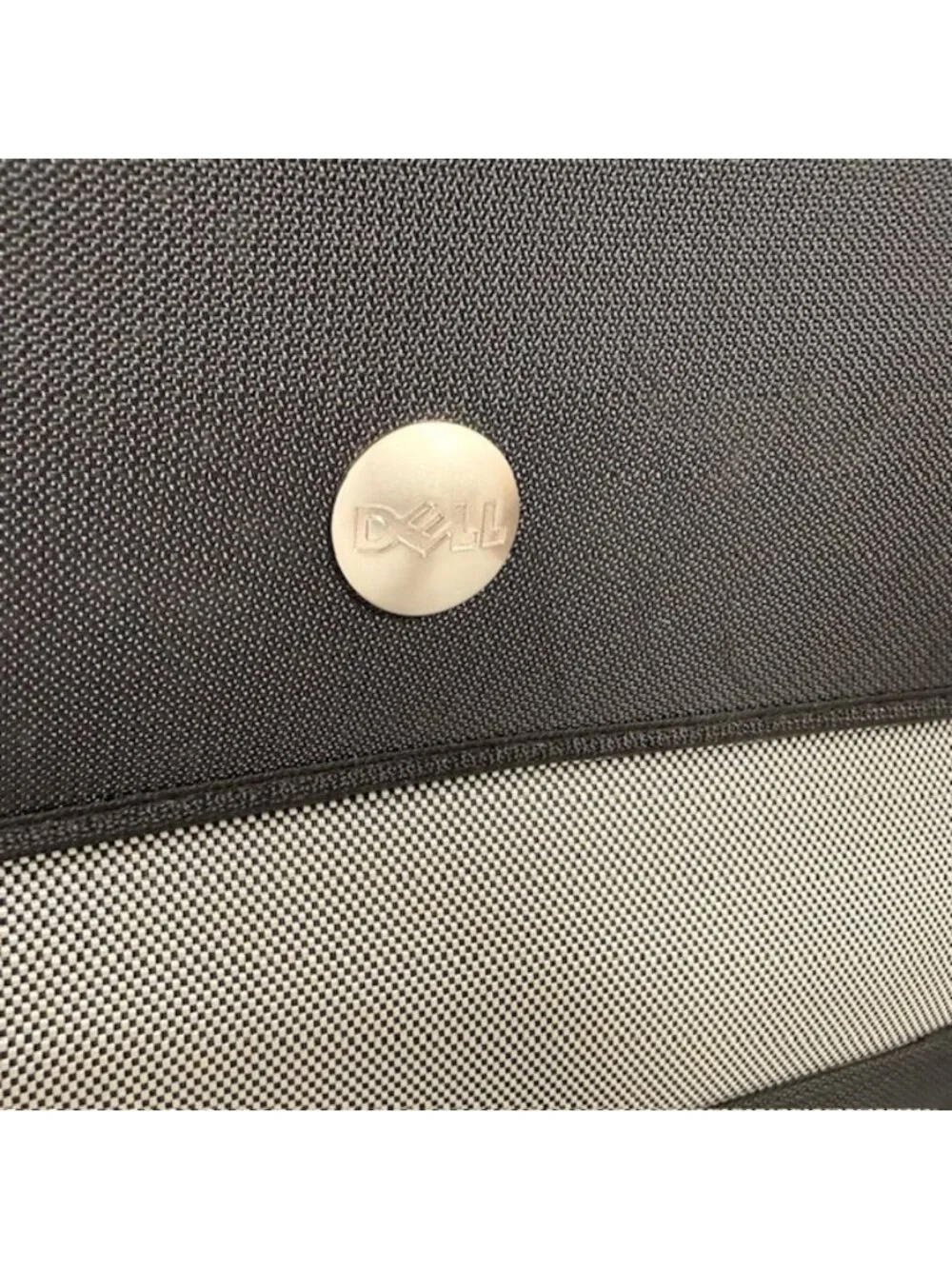 Dell Black & Gray Laptop Messenger Bag Briefcase Carrying Case